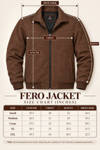 FERO Suede Bomber