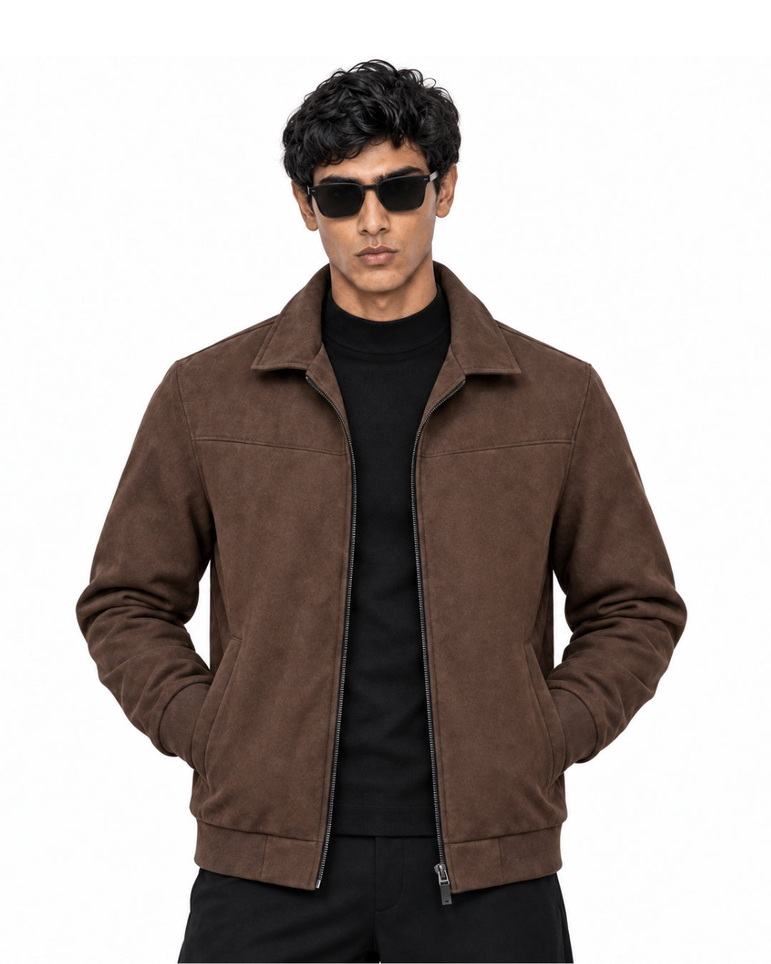 FERO Suede Bomber