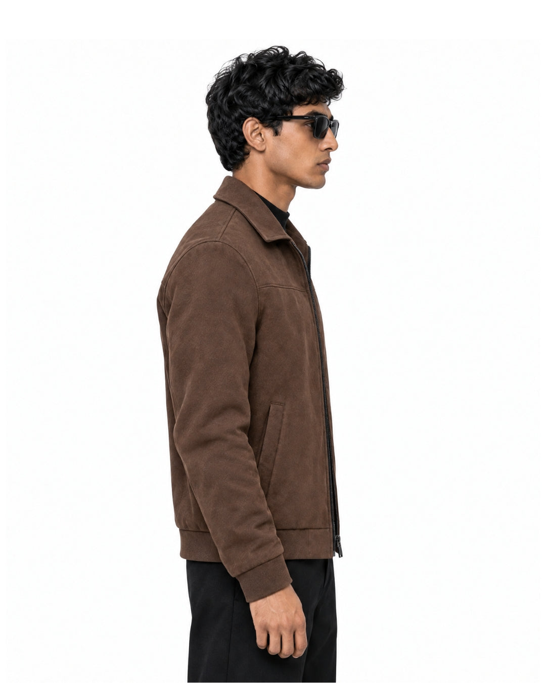 FERO Suede Bomber