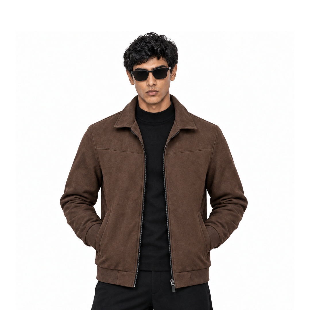 FERO Suede Bomber