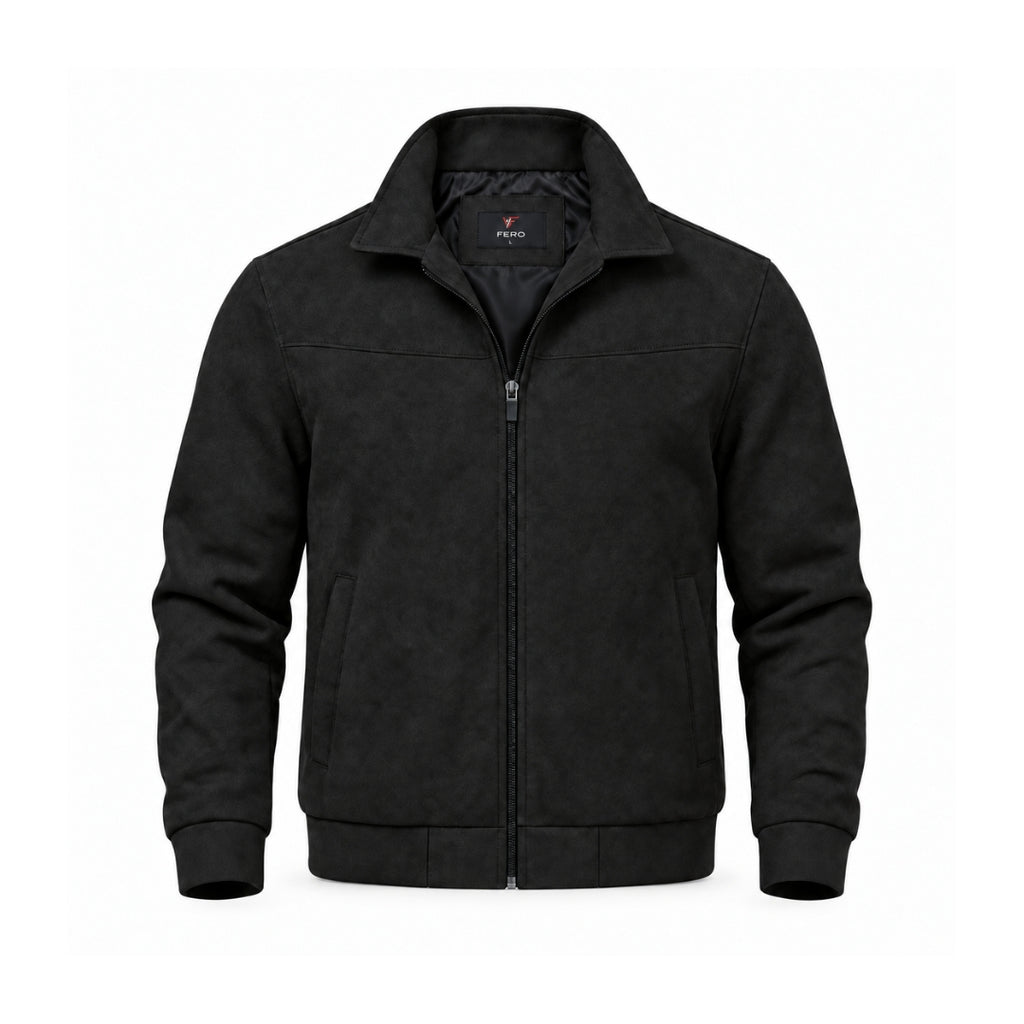 FERO Suede Bomber