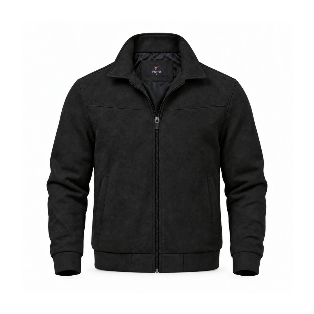 FERO Suede Bomber